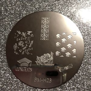 nail art stamping plate